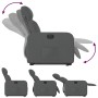 Sillón eléctrico reclinable elevable de tela gris oscuro de , Sillones - Ref: Foro24-3206718, Precio: 292,07 €, Descuento: %