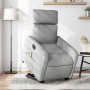 Sillón de masaje eléctrico reclinable elevable tela gris claro de , Sillones - Ref: Foro24-3206726, Precio: 328,55 €, Descuen...