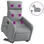 Elektrischer Massagesessel verstellbarer Stoff hellgrau von , Sessel - Ref: Foro24-3206726, Preis: 351,26 €, Rabatt: %