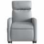 Sillón de masaje eléctrico reclinable elevable tela gris claro de , Sillones - Ref: Foro24-3206726, Precio: 328,55 €, Descuen...