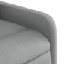 Sillón de masaje eléctrico reclinable elevable tela gris claro de , Sillones - Ref: Foro24-3206726, Precio: 328,55 €, Descuen...