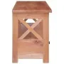Mueble para TV de madera maciza de caoba 120x30x40 cm de vidaXL, Muebles TV - Ref: Foro24-283840, Precio: 137,49 €, Descuento: %