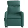 Sillón masaje eléctrico reclinable elevable tela verde oscuro de , Sillones - Ref: Foro24-3206732, Precio: 342,96 €, Descuent...