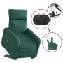 Sillón masaje eléctrico reclinable elevable tela verde oscuro de , Sillones - Ref: Foro24-3206732, Precio: 342,96 €, Descuent...