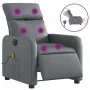 Elektrischer Liegemassagesessel Kunstleder grau von , Sessel - Ref: Foro24-3206745, Preis: 257,11 €, Rabatt: %
