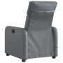 Sillón de masaje reclinable eléctrico cuero sintético gris de , Sillones - Ref: Foro24-3206745, Precio: 263,48 €, Descuento: %