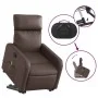 Sillón reclinable de masaje de pie de cuero sintético marrón de , Sillones - Ref: Foro24-3206758, Precio: 277,68 €, Descuento: %