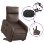 Sillón reclinable de masaje de pie de cuero sintético marrón de , Sillones - Ref: Foro24-3206758, Precio: 258,08 €, Descuento: %