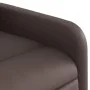 Sillón reclinable de masaje de pie de cuero sintético marrón de , Sillones - Ref: Foro24-3206758, Precio: 277,68 €, Descuento: %