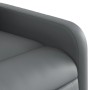 Sillón reclinable elevable eléctrico de cuero sintético gris de , Sillones - Ref: Foro24-3206766, Precio: 299,35 €, Descuento: %