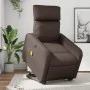 Sillón de masaje elevable eléctrico cuero sintético marrón de , Sillones - Ref: Foro24-3206772, Precio: 326,25 €, Descuento: %