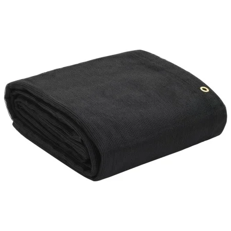 Red para contenedor de transporte HDPE negro 4x8 m de vidaXL, Redes de carga para vehículos motorizados - Ref: Foro24-145004,...