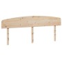 Cabecero de madera maciza de pino 180 cm de , Cabeceros y pies de cama - Ref: Foro24-842490, Precio: 43,08 €, Descuento: %