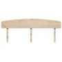 Cabecero de madera maciza de pino 180 cm de , Cabeceros y pies de cama - Ref: Foro24-842490, Precio: 42,53 €, Descuento: %