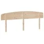 Cabecero de madera maciza de pino 180 cm de , Cabeceros y pies de cama - Ref: Foro24-842490, Precio: 42,53 €, Descuento: %