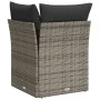 Corner garden sofa with gray synthetic rattan cushions by , Outdoor sofas - Ref: Foro24-366136, Price: 79,12 €, Discount: %