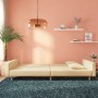 Sofá cama de 2 plazas con dos almohadas tela color crema de , Sofás - Ref: Foro24-375902, Precio: 280,70 €, Descuento: %