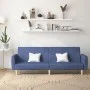 Sofá cama de 2 plazas tela azul de , Sofás - Ref: Foro24-375788, Precio: 301,83 €, Descuento: %