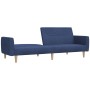 Sofá cama de 2 plazas tela azul de , Sofás - Ref: Foro24-375788, Precio: 307,16 €, Descuento: %