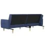 Sofá cama de 2 plazas tela azul de , Sofás - Ref: Foro24-375788, Precio: 301,83 €, Descuento: %