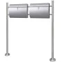 Set of 2 mailboxes with stainless steel support by , mailboxes - Ref: Foro24-271748, Price: 139,44 €, Discount: %
