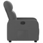 Sillón reclinable de tela gris oscuro de , Sillones - Ref: Foro24-374198, Precio: 186,07 €, Descuento: %