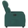 Sillón reclinable de tela verde oscuro de , Sillones - Ref: Foro24-374203, Precio: 187,09 €, Descuento: %