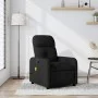 Sillón reclinable de masaje de tela negro de , Sillones - Ref: Foro24-374208, Precio: 217,51 €, Descuento: %