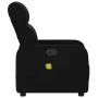 Sillón reclinable de masaje de tela negro de , Sillones - Ref: Foro24-374208, Precio: 217,51 €, Descuento: %