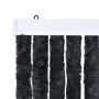 Cortina mosquitera de chenilla gris antracita 90x220 cm de vidaXL, Mosquiteras para ventanas - Ref: Foro24-284289, Precio: 57...