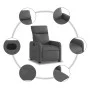 Dark Gray Fabric Recliner by , Armchairs - Ref: Foro24-374166, Price: 175,21 €, Discount: %