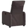 Sillón de masaje reclinable de tela marrón oscuro de , Sillones - Ref: Foro24-374179, Precio: 224,90 €, Descuento: %