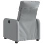Sillón reclinable eléctrico tela gris claro de , Sillones - Ref: Foro24-3206681, Precio: 220,23 €, Descuento: %