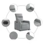 Elektrischer Liegesessel aus hellgrauem Stoff von , Sessel - Ref: Foro24-3206681, Preis: 223,15 €, Rabatt: %