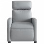 Sillón reclinable eléctrico tela gris claro de , Sillones - Ref: Foro24-3206681, Precio: 220,23 €, Descuento: %