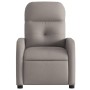 Sillón reclinable eléctrico tela gris taupé de , Sillones - Ref: Foro24-3206784, Precio: 229,96 €, Descuento: %