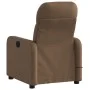 Sillón reclinable de masaje eléctrico tela marrón de , Sillones - Ref: Foro24-3206790, Precio: 269,37 €, Descuento: %