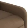 Sillón reclinable de masaje eléctrico tela marrón de , Sillones - Ref: Foro24-3206790, Precio: 269,37 €, Descuento: %