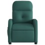 Sillón reclinable de masaje eléctrico tela verde oscuro de , Sillones - Ref: Foro24-3206792, Precio: 249,71 €, Descuento: %