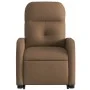 Sillón reclinable elevable de tela marrón de , Sillones - Ref: Foro24-3206799, Precio: 271,12 €, Descuento: %