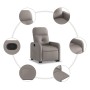 Sillón reclinable elevable tela gris taupe de , Sillones - Ref: Foro24-3206802, Precio: 253,16 €, Descuento: %