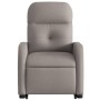 Sillón reclinable elevable tela gris taupe de , Sillones - Ref: Foro24-3206802, Precio: 253,16 €, Descuento: %