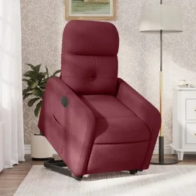 Red Fabric Electric Liftable Recliner Chair by , Armchairs - Ref: Foro24-3206816, Price: 322,49 €, Discount: %