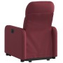 Sillón eléctrico reclinable elevable de tela rojo tinto de , Sillones - Ref: Foro24-3206816, Precio: 297,41 €, Descuento: %