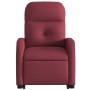 Sillón eléctrico reclinable elevable de tela rojo tinto de , Sillones - Ref: Foro24-3206816, Precio: 297,41 €, Descuento: %