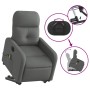 Sillón de masaje eléctrico reclinable elevable tela gris oscuro de , Sillones - Ref: Foro24-3206823, Precio: 298,57 €, Descue...