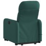 Sillón masaje eléctrico reclinable elevable tela verde oscuro de , Sillones - Ref: Foro24-3206828, Precio: 316,57 €, Descuent...