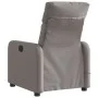Electric massage recliner taupe gray fabric by , Armchairs - Ref: Foro24-3206697, Price: 254,63 €, Discount: %
