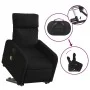 Black Fabric Liftable Massage Recliner by , Armchairs - Ref: Foro24-3206710, Price: 289,11 €, Discount: %