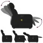 Black Fabric Liftable Massage Recliner by , Armchairs - Ref: Foro24-3206710, Price: 289,11 €, Discount: %